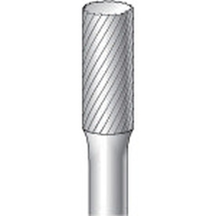 ナカニシ 超硬カッター 円筒シングルカット 刃径8.0mm 刃長19.0mm ナカニシ 電動 油圧 空圧工具 研削研磨用品 超硬バー(代引不可)【送料無料】