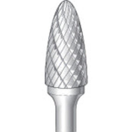 ナカニシ 超硬カッター 砲弾ダブルカット 刃径12.7mm 刃長25.0mm ナカニシ 電動 油圧 空圧工具 研削研磨用品 超硬バー(代引不可)【送料無料】の通販は 7,761円