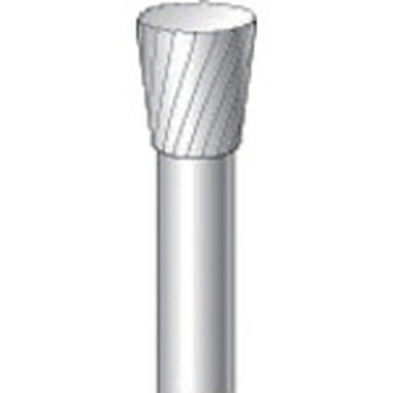 ナカニシ 超硬カッター 逆テーパーシングルカット刃径9.5mm刃長9.5mm ナカニシ 電動 油圧 空圧工具 研削研磨用品 超硬バー(代引不可)【送料無料】
