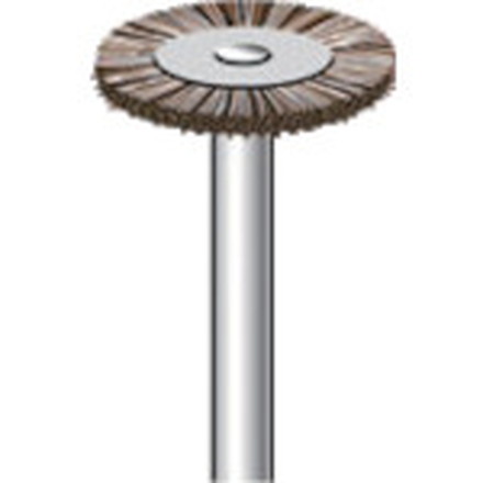 ナカニシ 毛ブラシ ミディアム馬毛 10本入 ナカニシ 電動 油圧 空圧工具 研削研磨用品 軸付ブラシ(代引不可)【送料無料】の通販は 5,105円