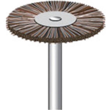 ナカニシ 毛ブラシ ミディアム馬毛 10本入 ナカニシ 電動 油圧 空圧工具 研削研磨用品 軸付ブラシ(代引不可)【送料無料】の通販は