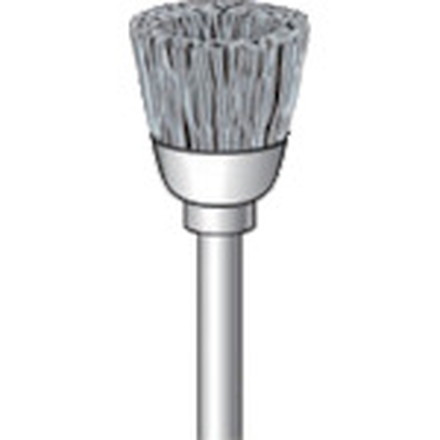 ナカニシ ダイヤ入リナイロンブラシ #180 外径13×軸径3×軸長53 ナカニシ 電動 油圧 空圧工具 研削研磨用品 軸付ブラシ(代引不可)【送料無料】の通販は 5,367円