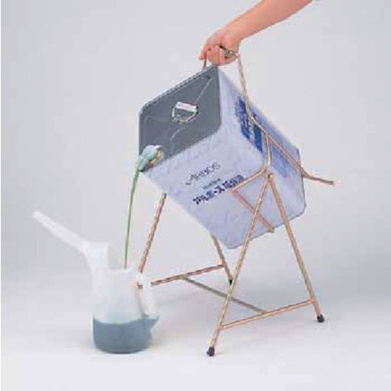 アルボース 一斗缶専用ラック ラクスル アルボース 清掃 衛生用品 労働衛生用品 食器 厨房機器洗剤(代引不可)【送料無料】_1