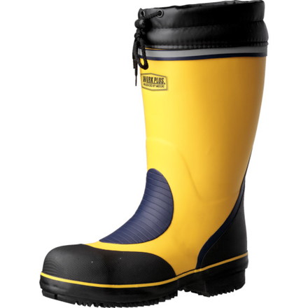 ミドリ安全 防寒用安全長靴 777防寒イエロー 24.5cm ミドリ安全 保護具 安全靴 作業靴 長靴(代引不可)【送料無料】の通販は