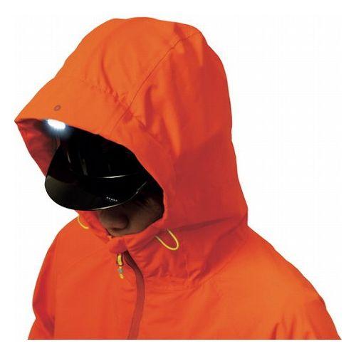 マック フーディライトレインジャケット オレンジ LL AS8203L 保護具 作業服 雨具(代引不可)【送料無料】の通販は