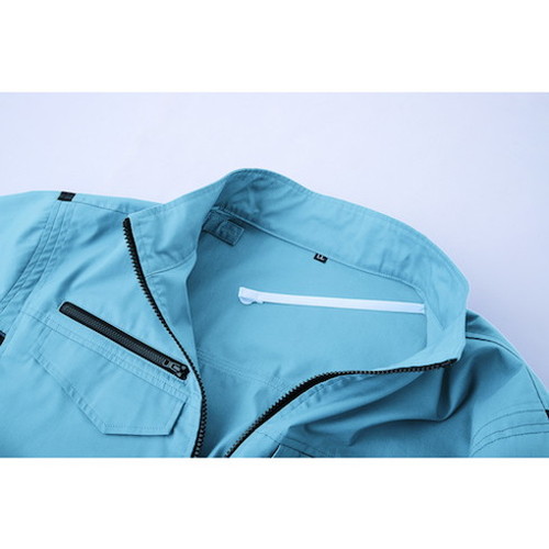 空調服 空調服[[R下]] 長袖ブルゾン ウエアのみ クールブラック LL KU92401K90S4 環境改善用品 暑さ対策用品 冷却衣服(代引不可)【送料無料】_1