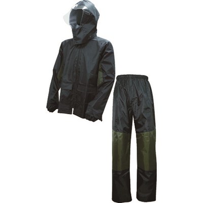 K-WORK R-01 OXハードレインスーツ ブラック M R01BKM 保護具 作業服 雨具(代引不可)【送料無料】 5,550円