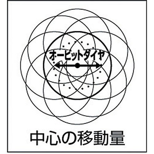 日東 オービタルマイトン(74639) OMV125B 電動・油圧・空圧工具 空圧工具 エアサンダー(代引不可)【送料無料】_2