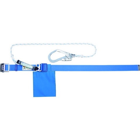TRUSCO トラスコ ロープ式 胴ベルト型墜落制止用器具 幅50mmX長さ1150mm ブルー TSB99AB(代引不可)【送料無料】
