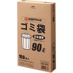 JTX 365369ゴミ袋LDD白半透明90L100枚 N115J90 N115J90 清掃・衛生用品 清掃用品 ゴミ袋(代引不可)【送料無料】の通販は 7,858円