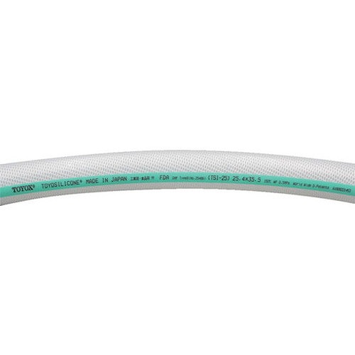 トヨックス 耐熱・食品用耐圧ホース トヨシリコーンホース 内径19mm×外径28mm 長さ20m TSI-1920 TSI1920 空圧用品 流体継手・チューブ 食品用ホース(代引不可)【送料無料】_2