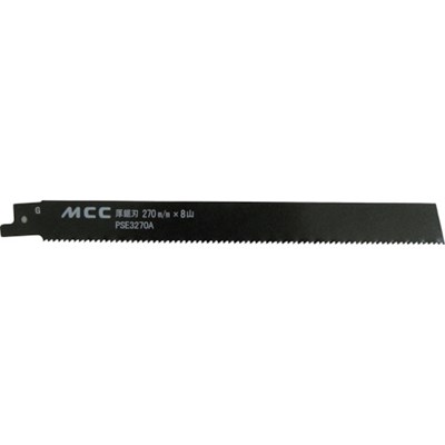 MCC なおなお書き用厚鋸刃 270MMX8山(バイメタル) PSE3270A 電動・油圧・空圧工具 電動物の具 ジグソー・レシプロソー(代引不可)【貨物輸送無料】