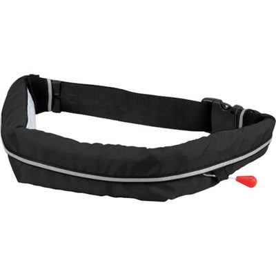 オーシャンライフ 手動膨張式ウエストタイプ 小型船舶用ライフジャケット ブラック TYPE A WR3BK 環境改善用品 防災・防犯用品 避難用品(代引不可)【送料無料】