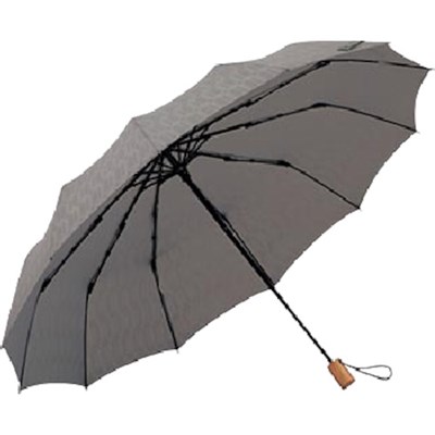 mabu 12本骨折りたたみ傘 江戸 銀 SMV40543 保護具 作業服 雨具(代引不可)【送料無料】の通販は 4,788円