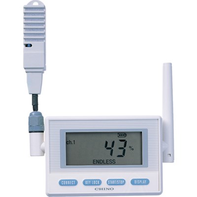 CHINO 監視機能付き無線ロガー 送信器 温湿度センサ(AC電源・直付け) MD8102N00 測定・計測用品 環境計測機器 温度計・湿度計(代引不可)【送料無料】