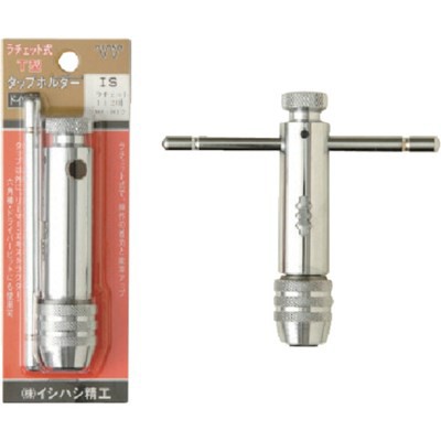 ISF パック入 T型ラチェットハンドル 1/2用(M6~M12) PHDLRT12 切削工具 ねじ切り工具 タップホルダ(代引不可)【送料無料】の通販は
