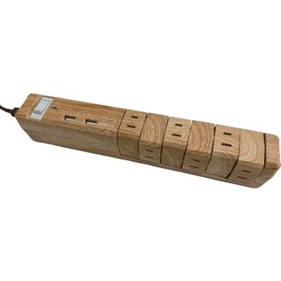 Fargo TAPKING USB AC12個口 3.4A USB 2ポート ベージュウッド PT60112BEWD オフィス・住設用品 OA用品 OAタップ(代引不可)【送料無料】