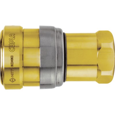 日東 ゼロスピルカプラ 真ちゅう製 ニトリルゴムNBR(SG)相手側取付サイズR3/4(42847) ZEL6SBRASSNBR 空圧用品 流体継手・チューブ 金属カップリング(代引不可)【送料無料】