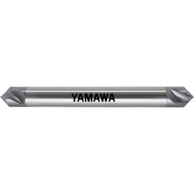 ヤマワ ロングシャンクコーティングポイントドリル PE-90° PE-QL V L150 20X5X90° PEQLV15020X5 切削工具 面取り工具 センタードリル(代引不可)【送料無料】