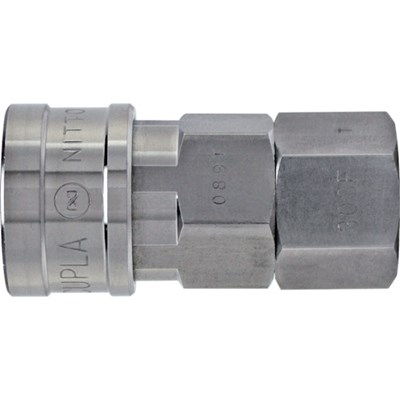 日東 ハイカプラ ステンレス製 ニトリルゴムNBR(SG)SUS40SF(00269) 40SFSUSNBR 空圧用品 流体継手・チューブ 金属カップリング(代引不可)【送料無料】