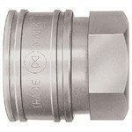 日東 TSPカプラ ステンレス製 ニトリルゴムSG(NBR)(おねじ取付用ソケット) 相手側R3/4(00725) 6TSFSUSNBR 空圧用品 流体継手・チューブ 金属カップリング(代引不可)【送料無料】の通販は