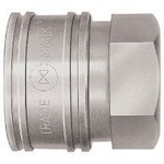 日東 TSPカプラ ステンレス製 ニトリルゴムSG(NBR)(おねじ取付用ソケット) 相手側R1 1/4(00731) 10TSFSUSNBR 空圧用品 流体継手・チューブ 金属カップリング(代引不可)【送料無料】