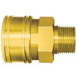 日東 TSPカプラ 真ちゅう製 ニトリルゴムSG(NBR)(めねじ取付用ソケット) 相手側Rc1(00607) 8TSMBRASSNBR 空圧用品 流体継手・チューブ 金属カップリング(代引不可)【送料無料】の通販は 9,610円