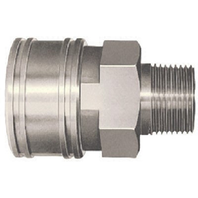 日東 TSPカプラ 鋼鉄製 ニトリルゴムSG(NBR)(めねじ取付用ソケット) 相手側Rc1 1/4(00850) 10TSMSTEELNBR 空圧用品 流体継手・チューブ 金属カップリング(代引不可)【送料無料】