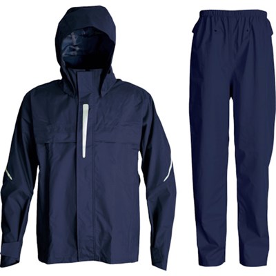 カジメイク 3450 オールマインド360° ネイビー 3L 3450553L 保護具 作業服 雨具(代引不可)【送料無料】