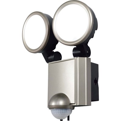 ELPA LEDセンサーライト 2灯 ESLSS1002AC 環境改善用品 防災・防犯用品 防犯用センサーライト(代引不可)【送料無料】の通販は 13,280円