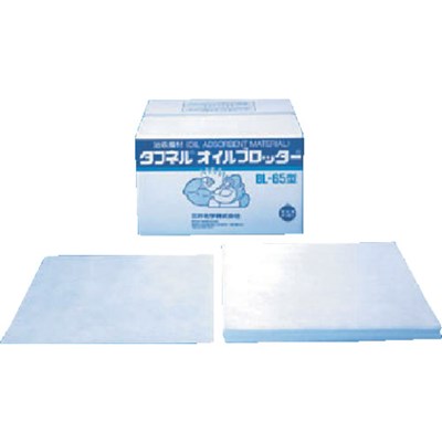 エム・エーライフ タフネルオイルブロッター マット状 65x65cm厚さ4mm 100枚入 BL65 清掃・衛生用品 清掃用品 吸収材(代引不可)【送料無料】