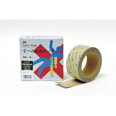 3M セーフティ・ウォーク タイプF 100mmX5m クリア FCLE100X5 梱包用品 テープ用品 すべり止めテープ(代引不可)【送料無料】