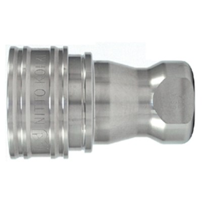 日東 SPカプラ タイプA ステンレス製 ふっ素ゴムFKM X-100(07931) 6SASUSFKM 空圧用品 流体継手・チューブ 金属カップリング(代引不可)【送料無料】