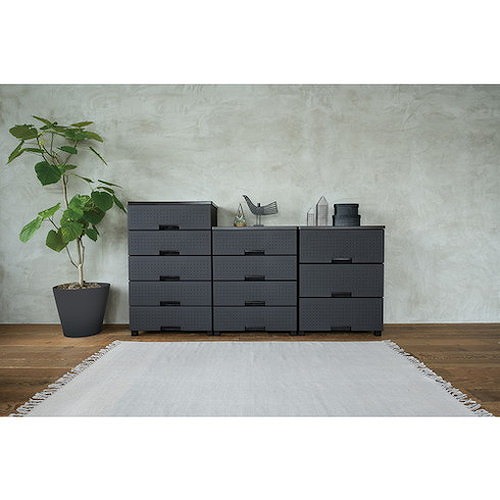 TENMA フィッツプラスデコ FD6505ブラック 110013908 物流・保管用品 収納用品 チェスト(代引不可)【送料無料】_1