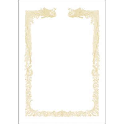 ササガワ OA賞状用紙 雲なし B4判横書用 101471 オフィス・住設用品 文房具 各種用紙(代引不可)【送料無料】