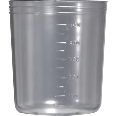 TRUSCO ディスポカップ PP製 500mL 1箱(500個) DC500L 研究用品 理化学用品 ビーカー・計量カップ(代引不可)【送料無料】