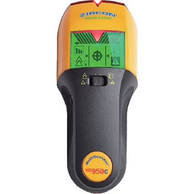 ジルコン 壁裏探知器 マルチスキャナー(TM)HD950C HD950C 測定・計測用品 測量用品 下地材探知(代引不可)【送料無料】