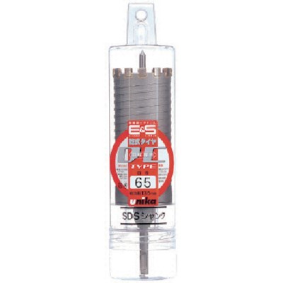 ユニカ ESコアドリル 乾式ダイヤ40mm SDSシャンク ESD40SDS 切削工具 穴あけ工具 コアドリル(代引不可)【送料無料】
