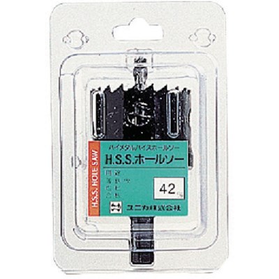 ユニカ HSS ハイスホールソー77mm HSS77 切削工具 穴あけ工具 ホールソー(代引不可)【送料無料】