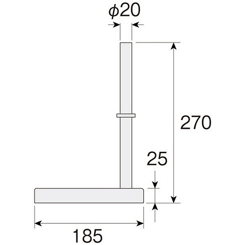 HOZAN 標準ベース L521 測定・計測用品 光学・精密測定機器 顕微鏡(代引不可)【送料無料】_2