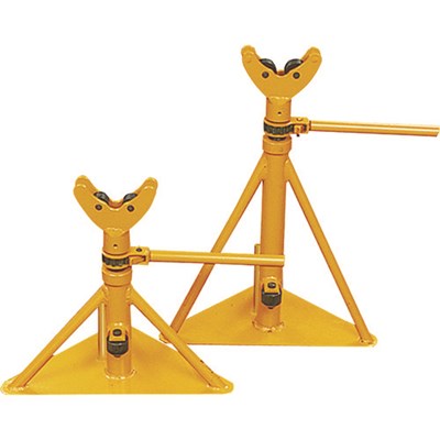 育良 ケーブルジャッキ(10203) 1台=2脚1セット ISJ0680 手作業工具 電設工具 ケーブルリール(代引不可)【送料無料】