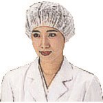 AS ディスポキャップSC-G1白 100入 699102 保護具 保護服・防護服 フード(代引不可)【送料無料】の通販は 4,864円