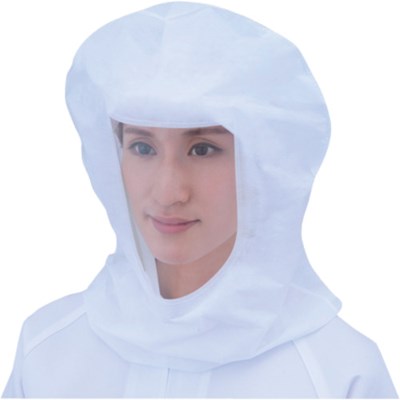 AS スッポリマスク 大型タイプ2型 5枚入り【単位:袋】 698902 研究用品 クリーンルーム関連用品 フード(代引不可)【送料無料】