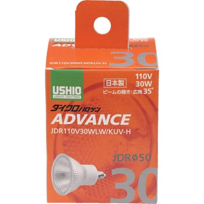 ELPA 電球(ハロゲン球) ダイクロハロゲン JDR110V30WLW/KUV-H 明るさ390lm G263H 工事・照明用品 作業灯・照明用品 電球(代引不可)【送料無料】