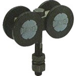 ダイケン 6号ドアハンガー用複車 64WH 金物・建築資材 建築金物 ドアハンガー(代引不可)【送料無料】