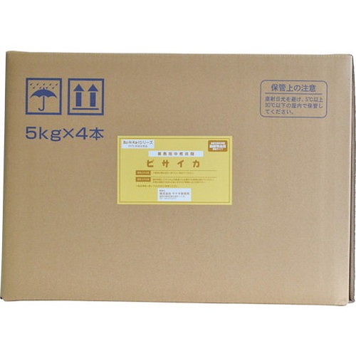 ヤナギ研究所 動植物油用中性洗剤 ビサイカ 5L BS105L 清掃・衛生用品 清掃用品 洗剤・クリーナー(代引不可)【送料無料】_1