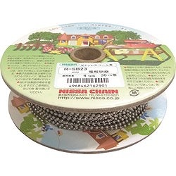 ニッサチェイン ステンレスボール 30m巻 RSB23 金物 建築資材 建築金物 チェーン(代引不可)【送料無料】_2