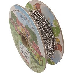 ニッサチェイン ステンレスボール 30m巻 RSB23 金物 建築資材 建築金物 チェーン(代引不可)【送料無料】_3