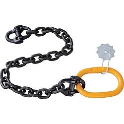 百貨店 チェーン店付スーパーロックフックセット 収容能力:3ton 全長:1347粍 SLH3NC 荷役装具 吊りクランプ スリング 荷締機 チェーンスリング(代引不可)【貨物輸送無料】