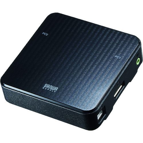 SANWA DisplayPort対応手元スイッチ付きパソコン自動切替器(2:1) SWKVM2WDPU 電子機器 電気 電子部品 通信機器(代引不可)【送料無料】